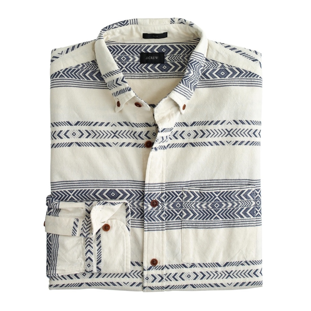 J.Crew southwestern button down shirt